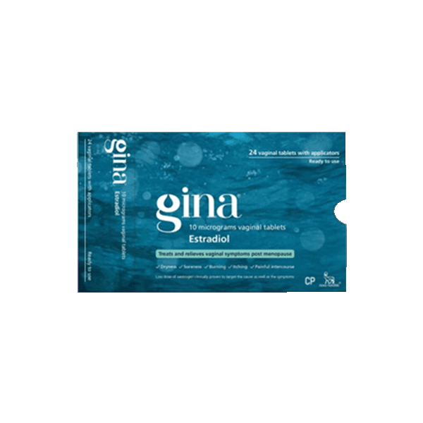 Gina 10 Vaginal Tablets