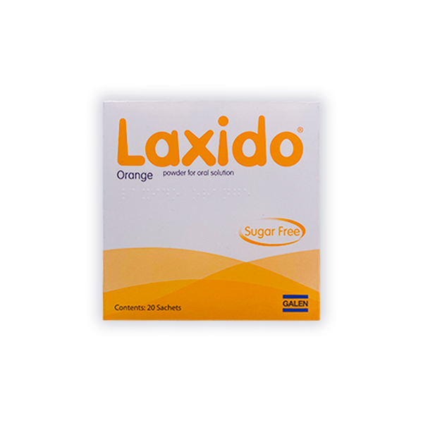 Laxido Orange Powder Sachets (20 Sachets) - Sugar Free