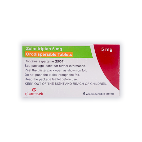 Zolmitriptan Tablets (2.5mg, 5mg)