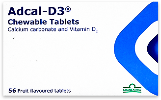 Adcal D3 Tablets (Vitamin D & Calcium)