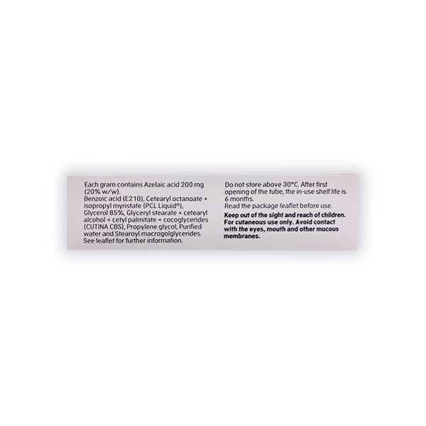 Skinoren Cream (Azelaic Acid) For Acne
