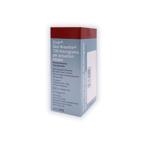 Qvar Easi-Breathe Inhaler (50mcg, 100mcg)