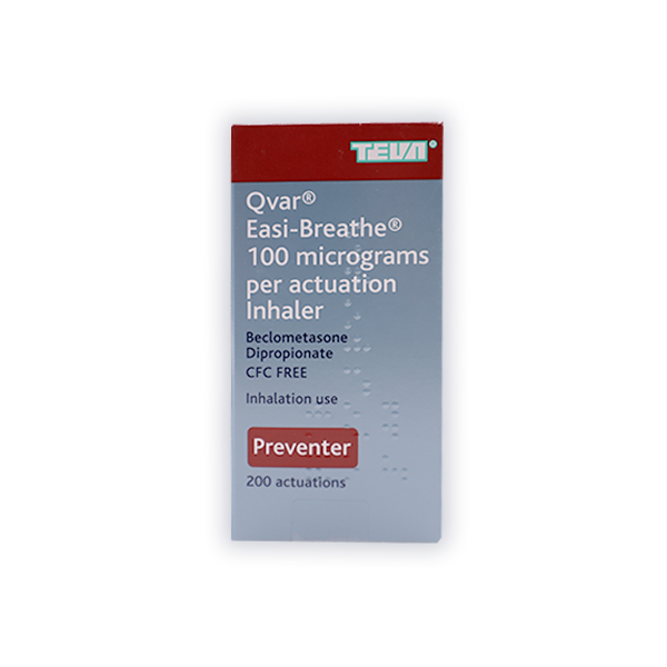 Qvar Easi-Breathe Inhaler (50mcg, 100mcg)