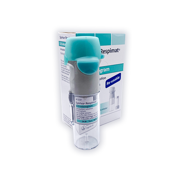 Spiriva Respimat (Tiotropium 2.5mcg) Inhalation Cartridge With Device