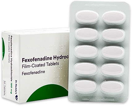 Fexofenadine Tablets (120mg, 180mg)