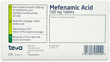 Mefenamic Acid Capsules