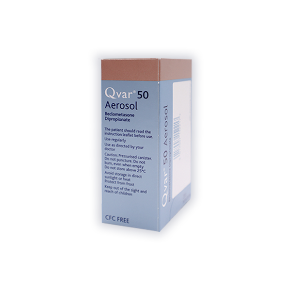 Qvar Aerosol Inhaler (50mcg, 100mcg)