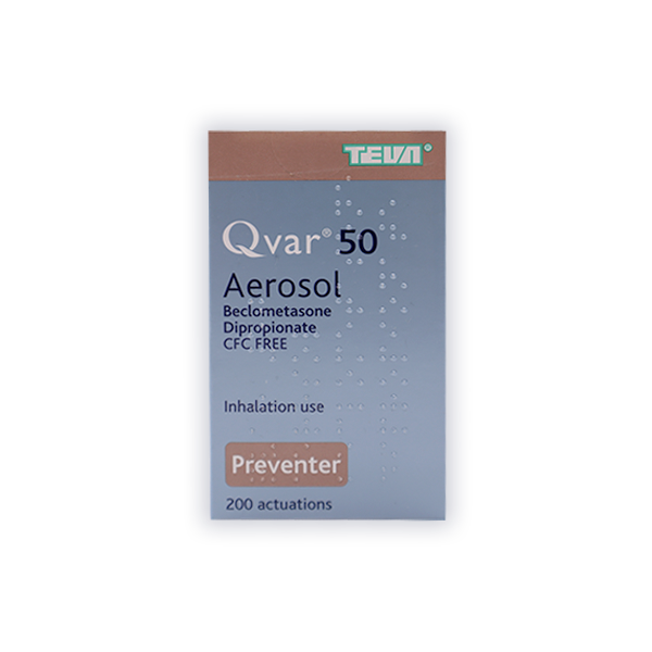 Qvar Aerosol Inhaler (50mcg, 100mcg)