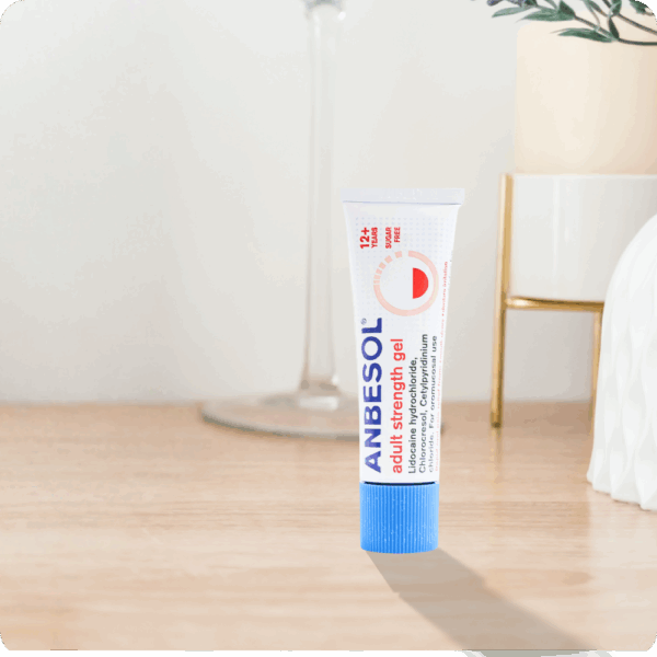 Anbesol Adult Strength Gel For Ulcers