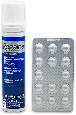 Hair Loss Combo Pack (Regaine & Finasteride)