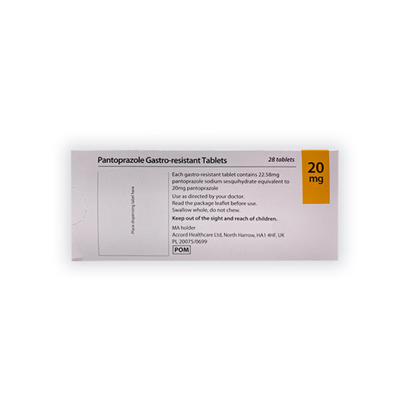 Pantoprazole Tablets For Acid Reflux (20mg, 40mg)