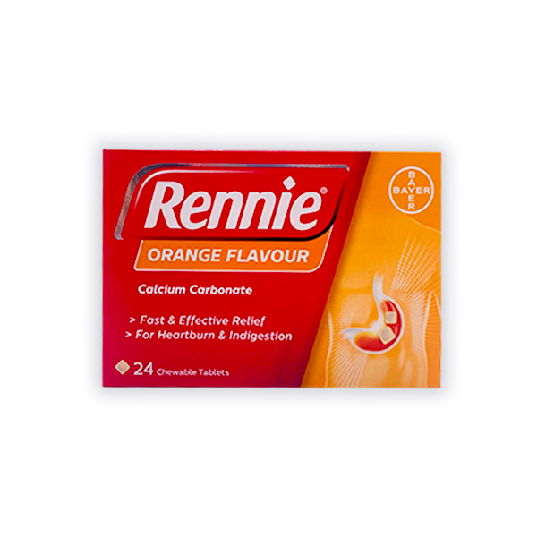 Rennie Heartburn & Indigestion Tablets