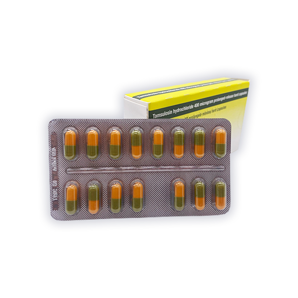 Tamsulosin 400mcg MR Capsules for Enlarged Prostate