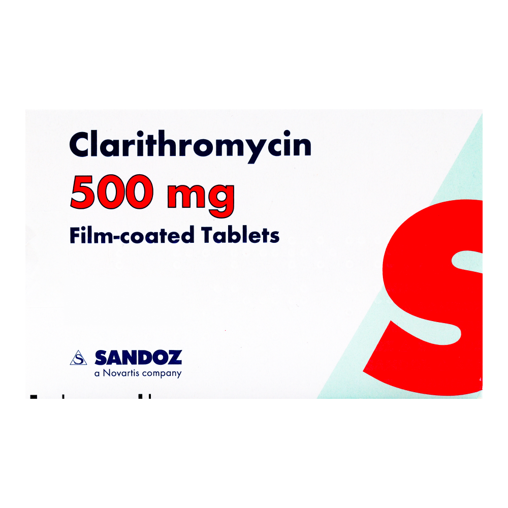 Clarithromycin Tablets For Infected Insect Bites (500mg)