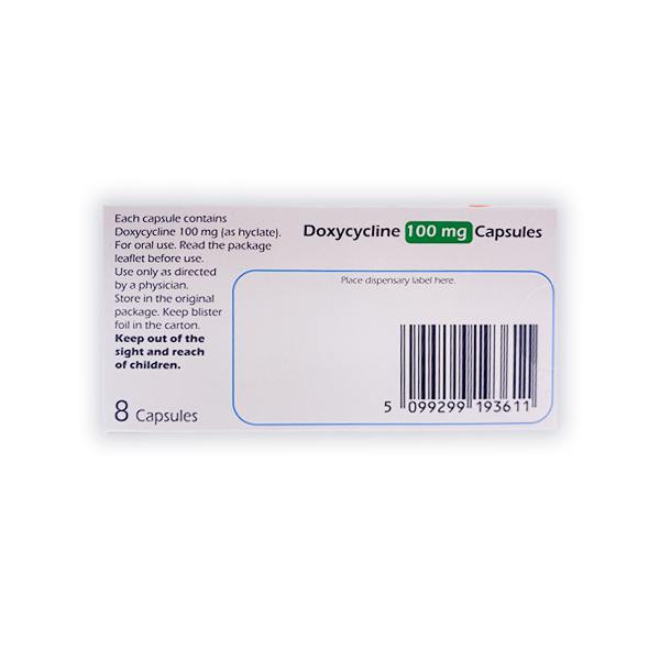 Doxycycline Tablets (7 Day Chlamydia Treatment)