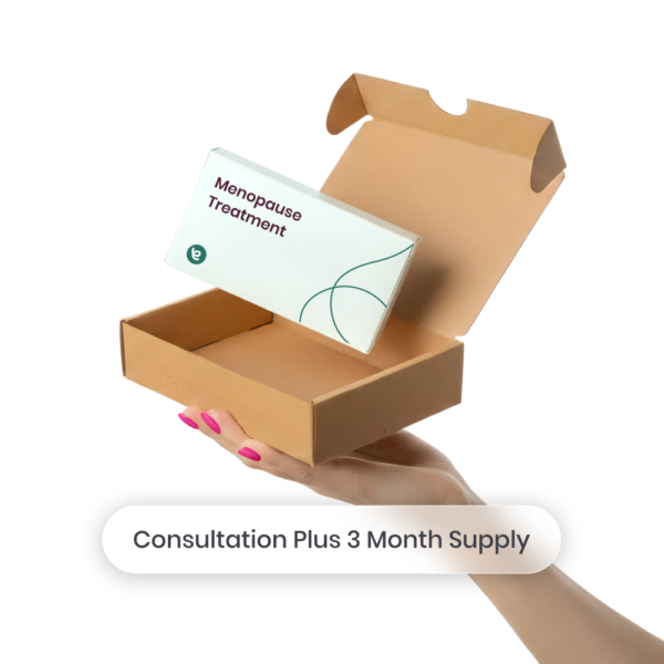 Menopause (HRT) Initiation Service (Consultation + 3 Months Supply)