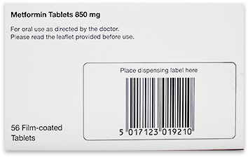 Metformin Tablets For Diabetes (500mg, 750mg, 850mg, 1000mg)