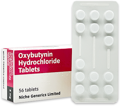 Oxybutynin (2.5mg, 5mg)