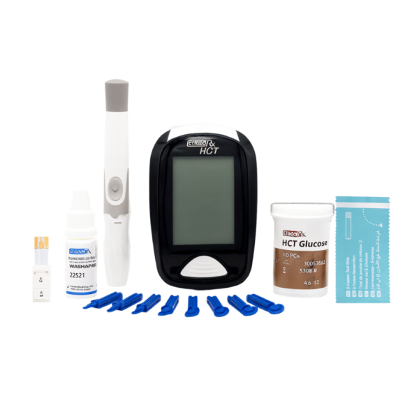 GlucoRX HCT Smart Blood Glucose and Ketone Monitoring System
