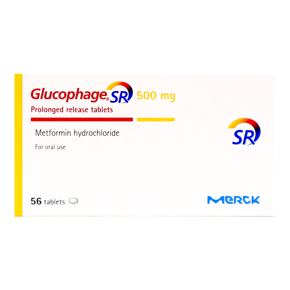 Glucophage Tablets (Prolonged Release) (500mg, 750mg, 1000mg)