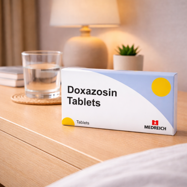 Doxazosin Tablets for Enlarged Prostate (2mg, 4mg)