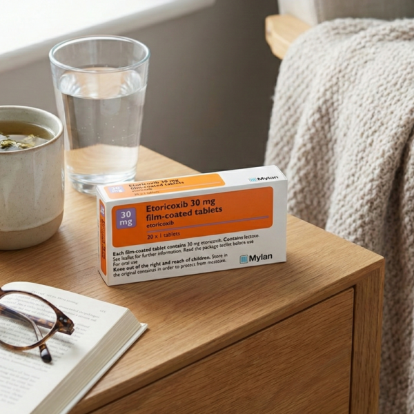 Etoricoxib 30mg Tablets for Pain and Inflammation