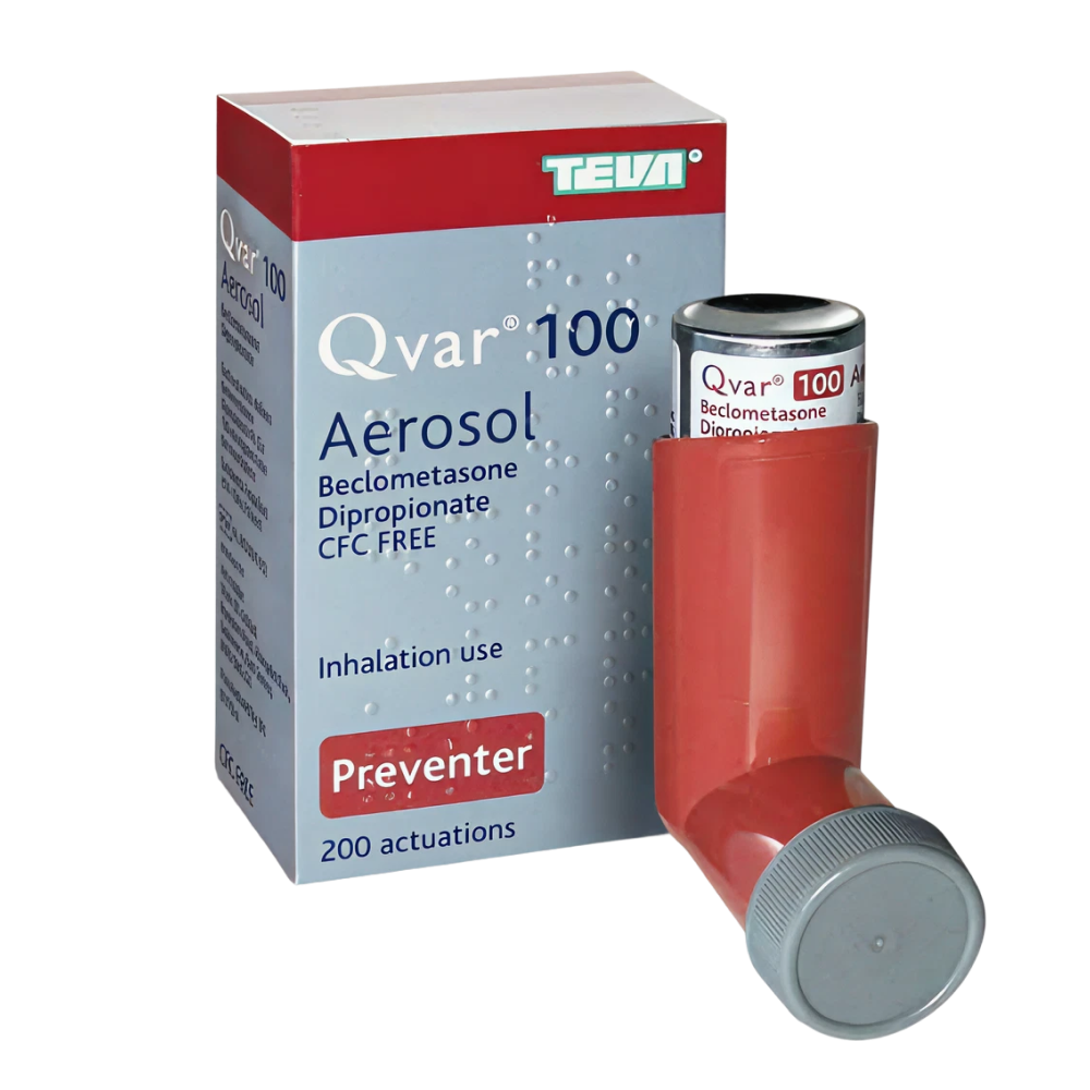 Qvar Aerosol Inhaler (50mcg, 100mcg)