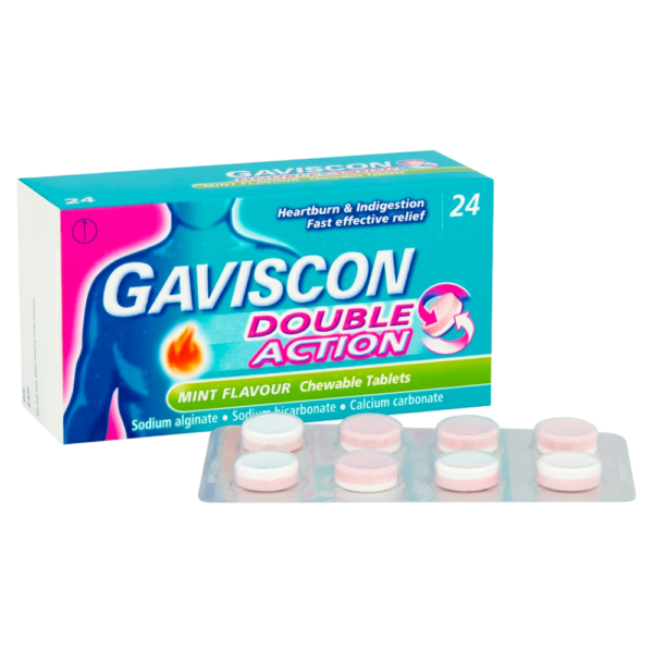 Gaviscon Double Action Heartburn & Indigestion Tablets