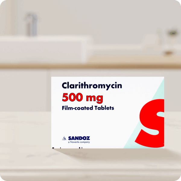 Clarithromycin Tablets For Acute Sinusitis (500mg)