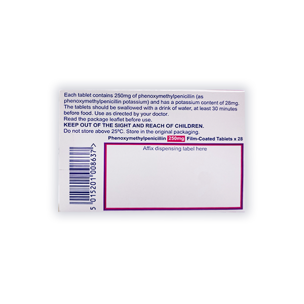 Penicillin Tablets for Bacterial Tonsillitis