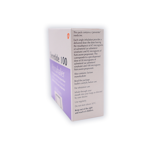 Seretide Accuhaler (100mcg, 250mcg, 500mcg)