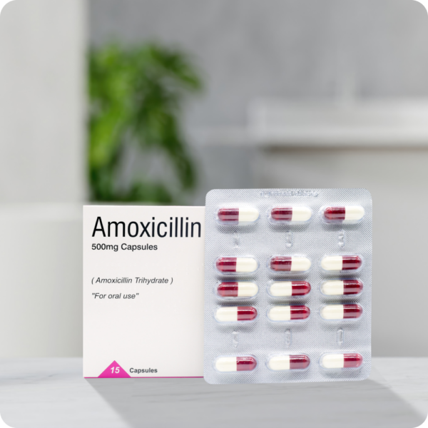 Amoxicillin 500mg Capsules for Dental Infection (First-Line Treatment)