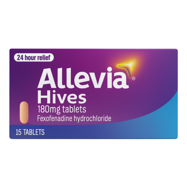 Allevia Hives 180mg Tablets