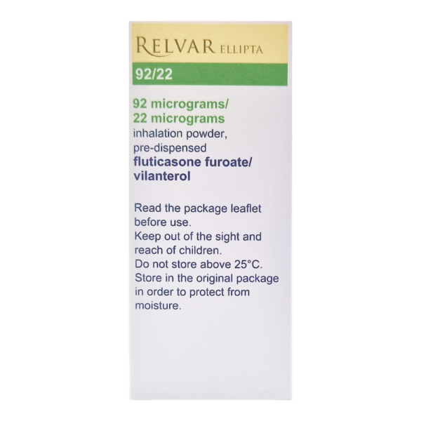 Relvar Ellipta Inhaler