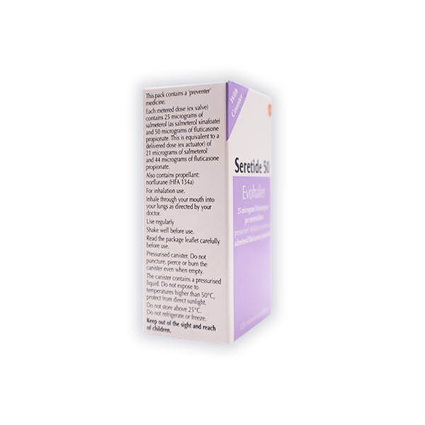 Seretide Evohaler (50mcg, 125mcg, 250mcg)