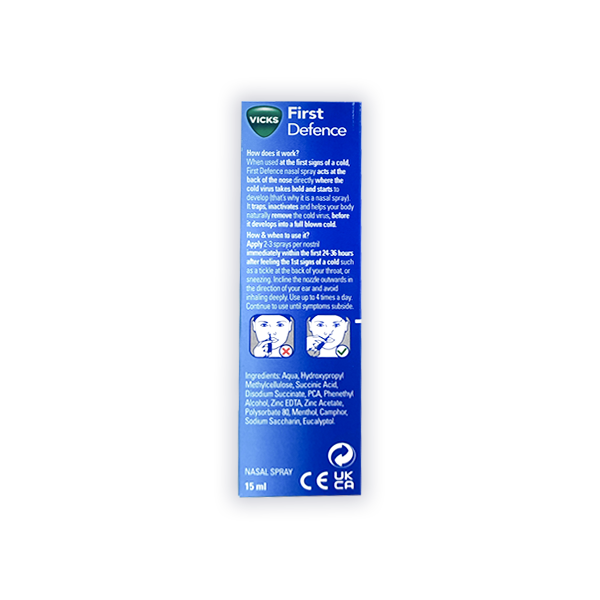 Vicks First Defence Nasal Spray 15ml