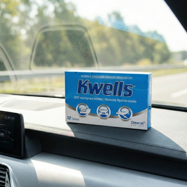 Kwells 300mcg 12 Tablets (Hyoscine Hydrobromide)