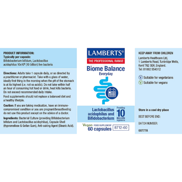 Lamberts Acidophilus Extra 10 Capsules