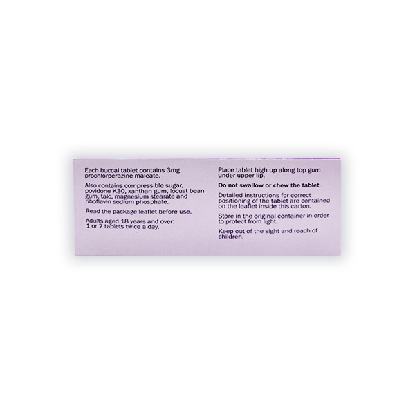 Prochlorperazine 3mg Buccal Tablets